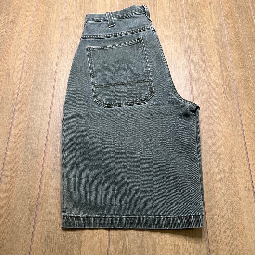 Vintage Arizona Jean Co. Men shorts Sz‎ 36 Faded Green Y2K Baggy Loose - Picture 10 of 14